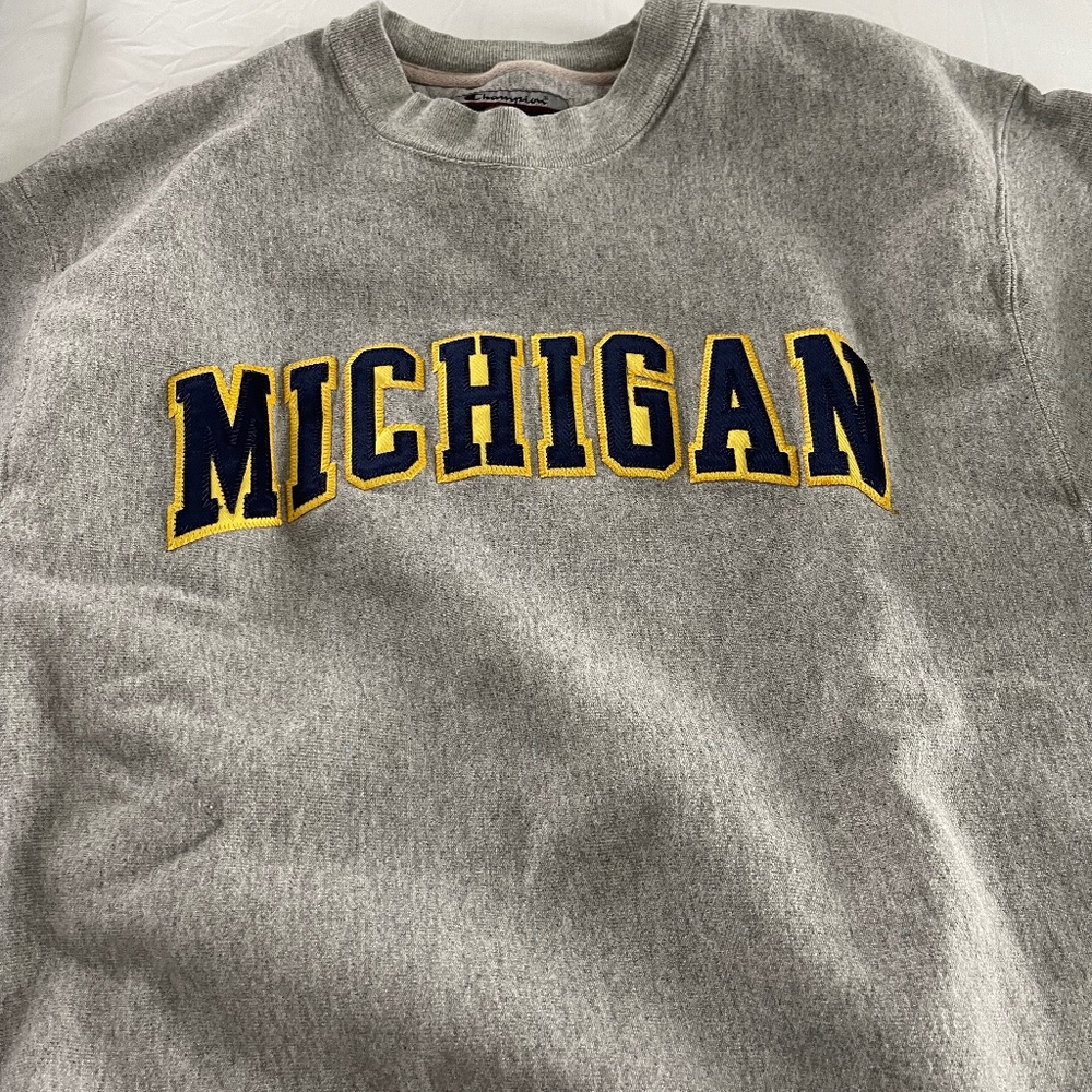 Michigan sweatshirt Champion